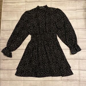 Black and white Polka Dot Dress